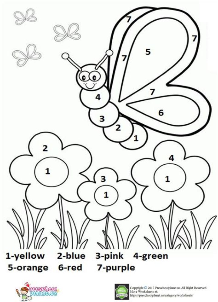 Free Printable Coloring Worksheets PDF – Instant Download