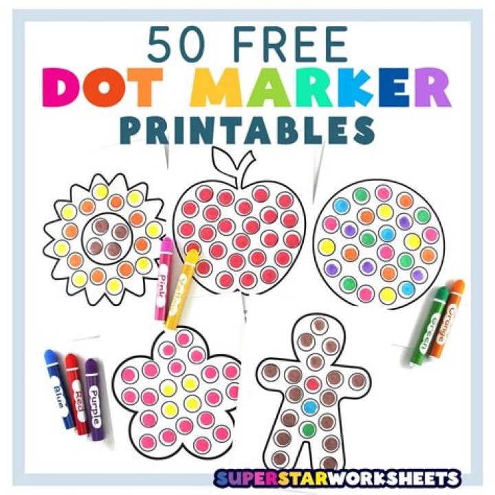 Free Printable Dot to Dot Worksheets for Kindergarten PDF – Fun Early Learning Activities