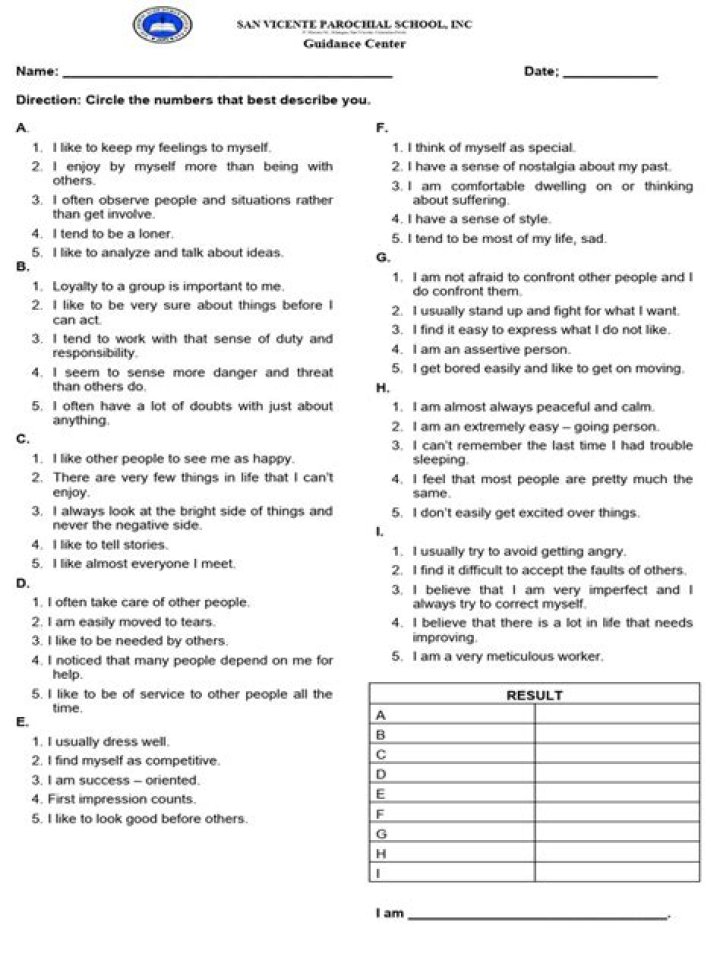 Free Printable Enneagram Test PDF – Instant Download & Self-Discovery