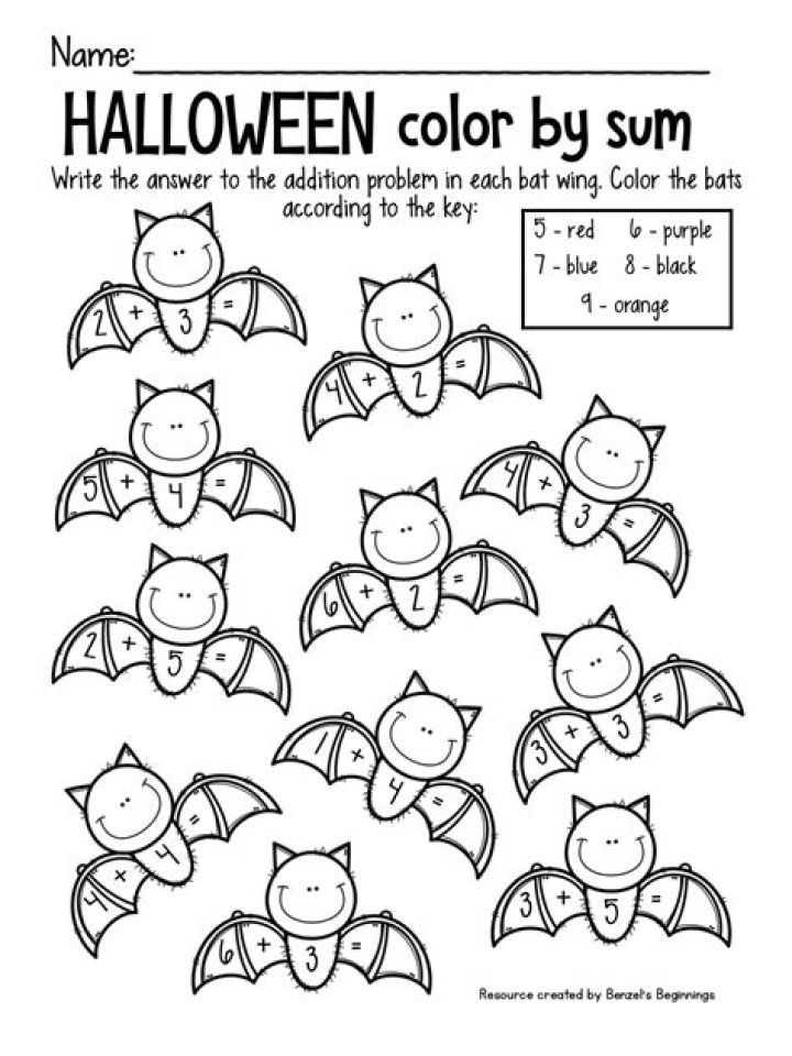 Free Printable Halloween Worksheets PDF for Kids