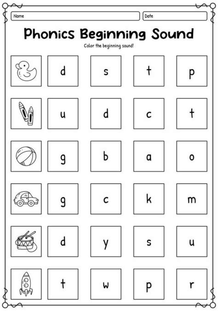 Free Printable Phonics Worksheets for Beginners PDF – Easy Learning