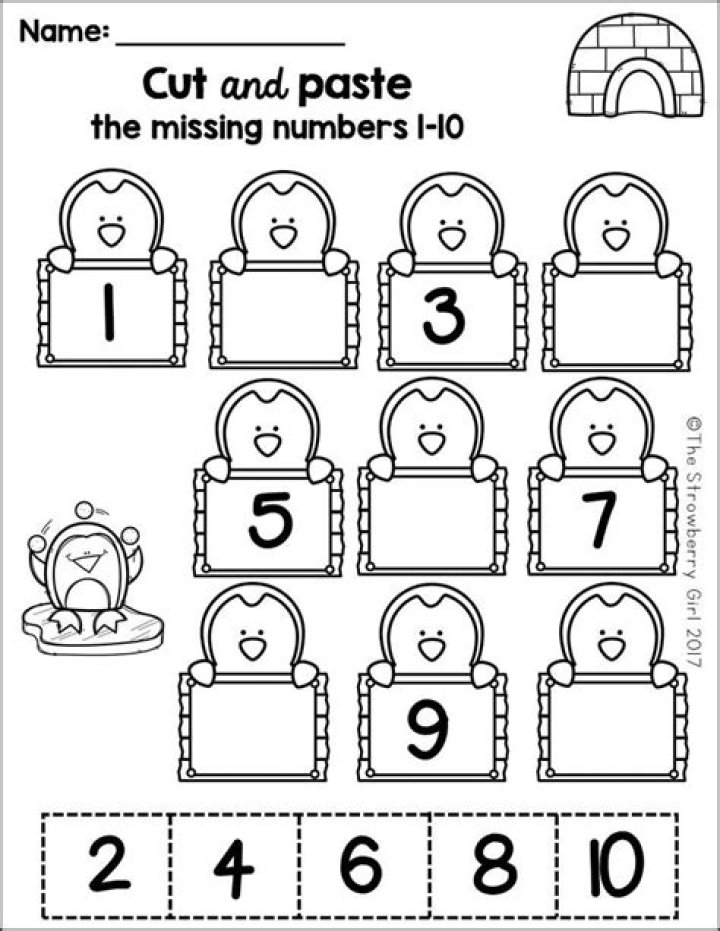 Free Printable Preschool Math Worksheets PDF for Early Learning