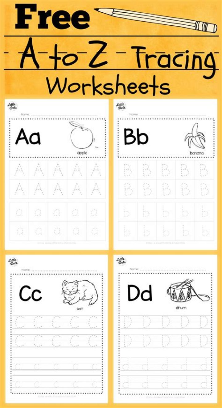 Free Printable Preschool Worksheets Tracing Letters PDF Free