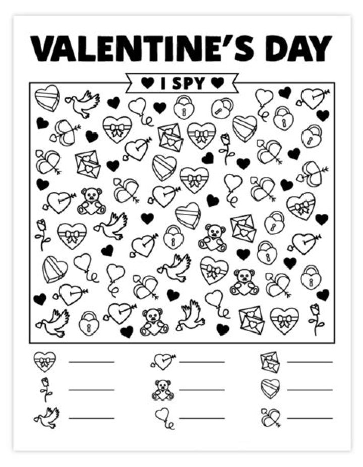 Free Printable Valentine’s Activity Sheets PDF – Fun Kids Crafts & Games