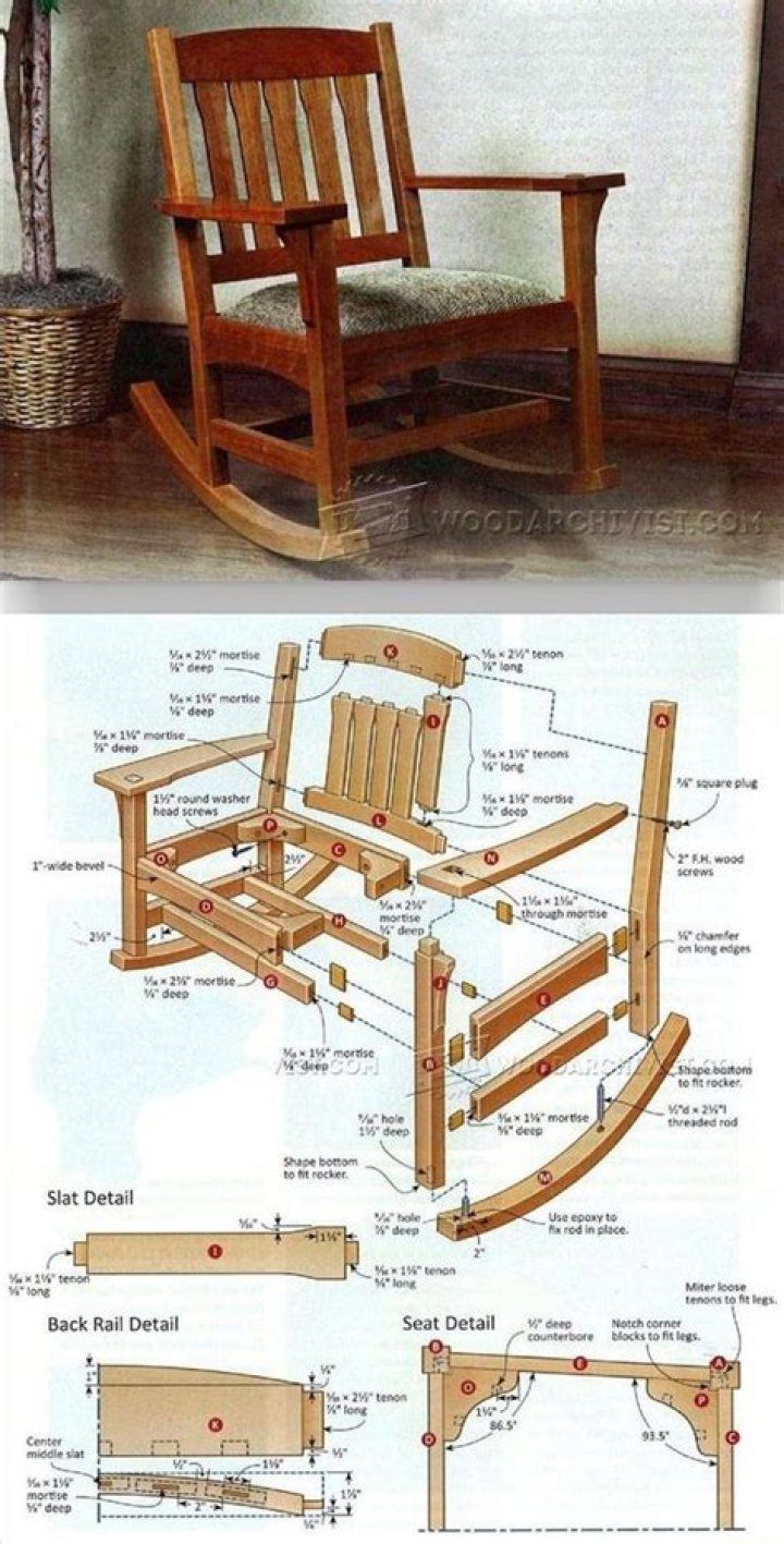 Free Rocking Chair Plans PDF – Download Instant Designs