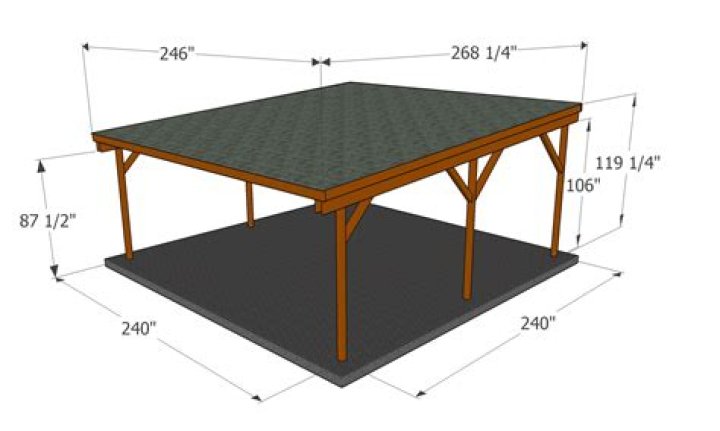 Free Standing Metal Carport Plans PDF – Download Full Blueprint