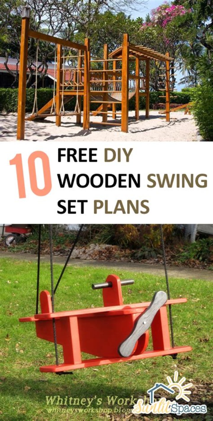 Free Swing Set Plans PDF for Your Backyard