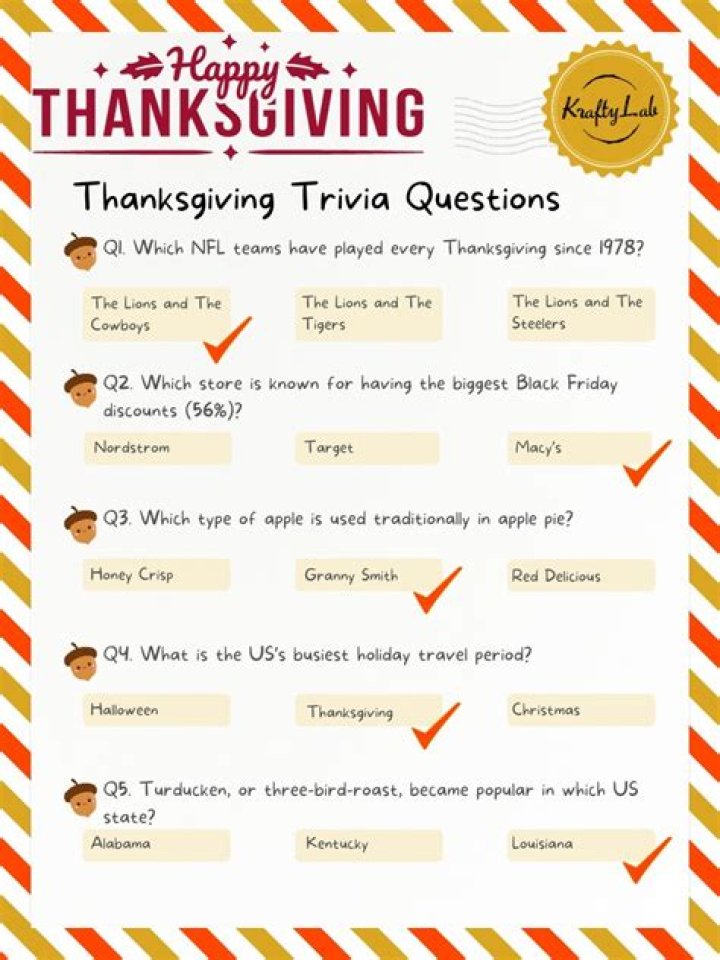 Free Thanksgiving Trivia Questions and Answers PDF – Printable Thanksgiving Fun
