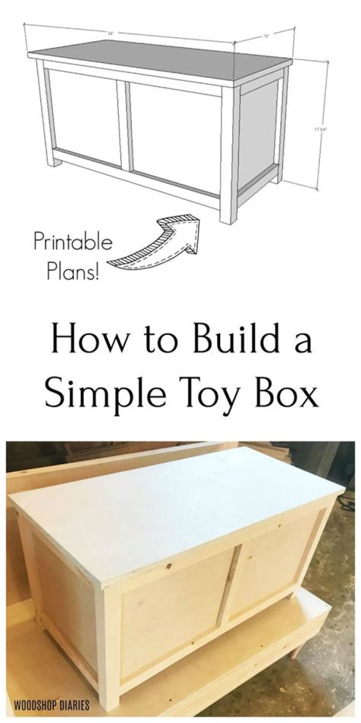 Free Toy Box Plans PDF: Easy DIY Storage Solutions
