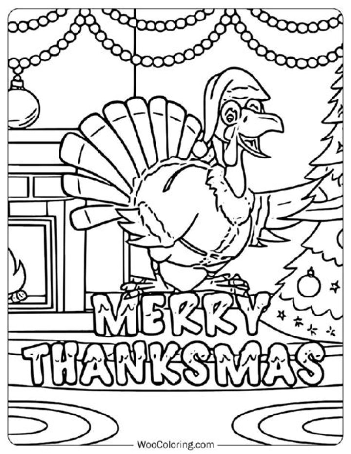 Free Turkey Coloring Sheet PDF – Printable for Kids & Adults