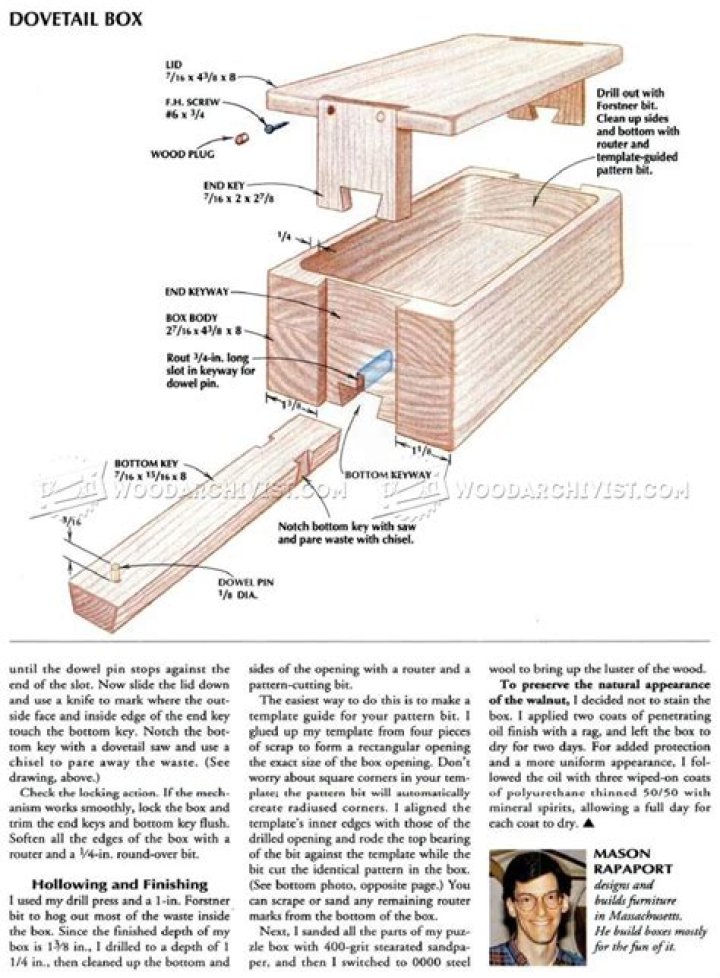 Free Wooden Puzzle Box Plans PDF – Instant Download