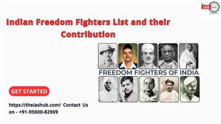 Top Freedom Fighters List PDF: Heroes of Resistance