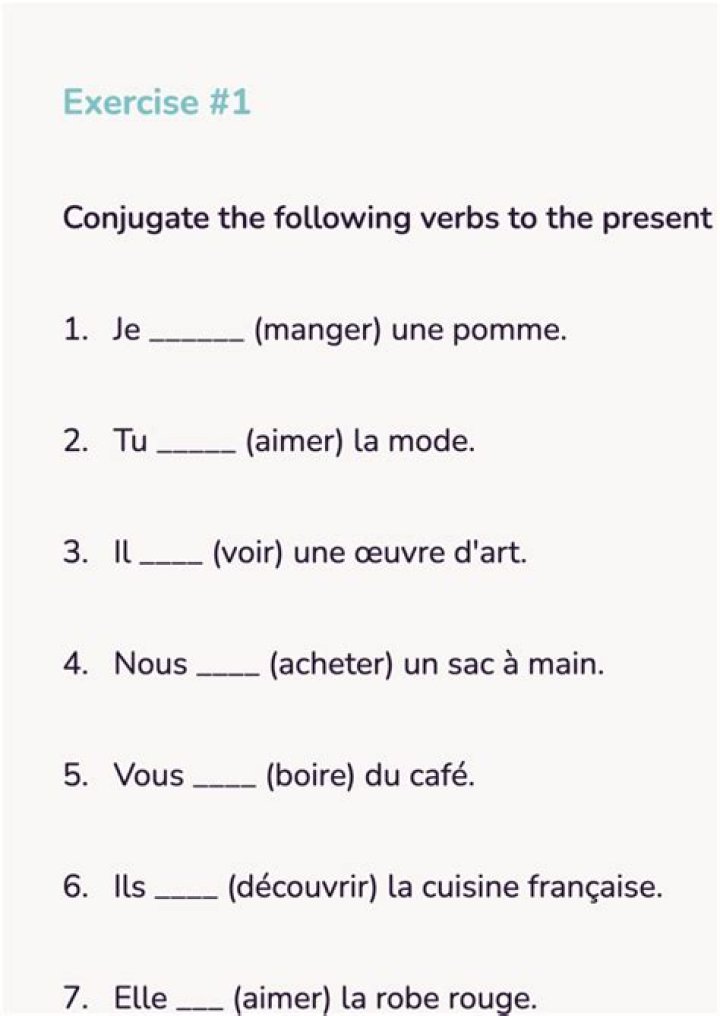 French Grammar Worksheets PDF: Perfect for Students & Learners