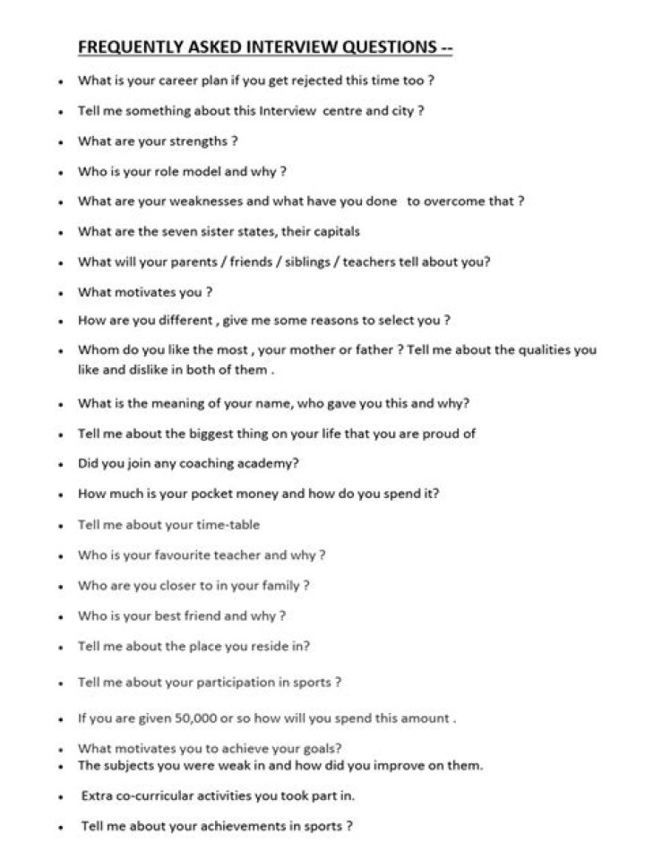 Frequently Asked Interview Questions PDF – Download Now