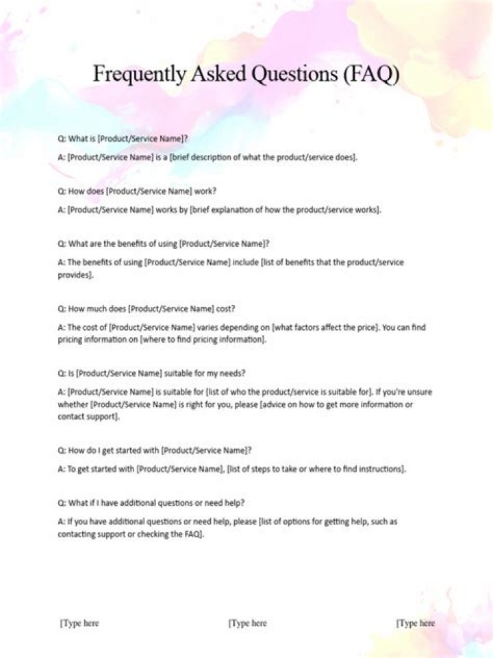 Frequently Asked Questions PDF: Expert Answers to Your Top Concerns