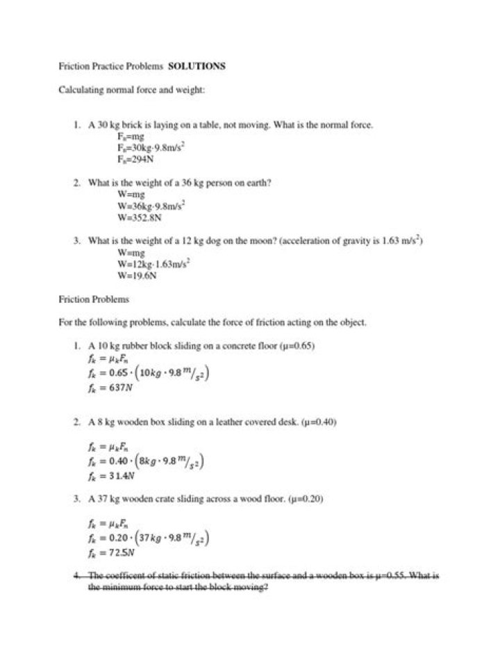 Fix Friction Problems Fast: Solutions & Answers PDF