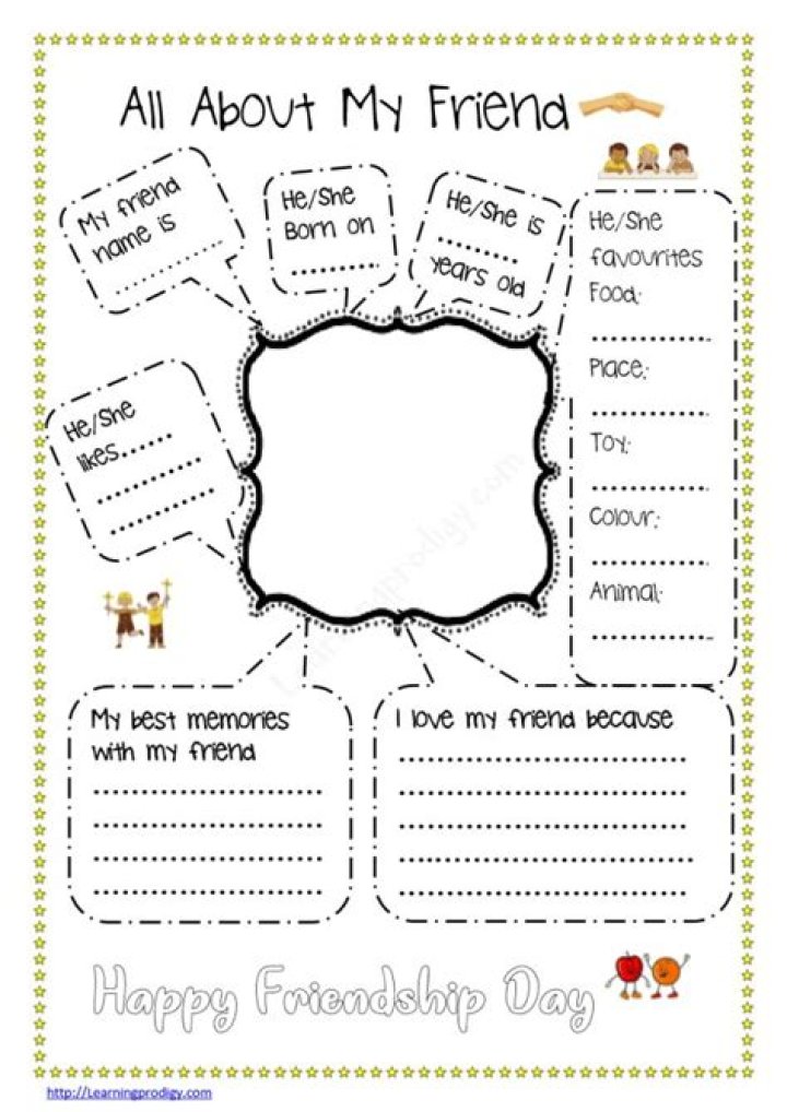 Free Friendship Worksheets PDF for Building Strong Relationships