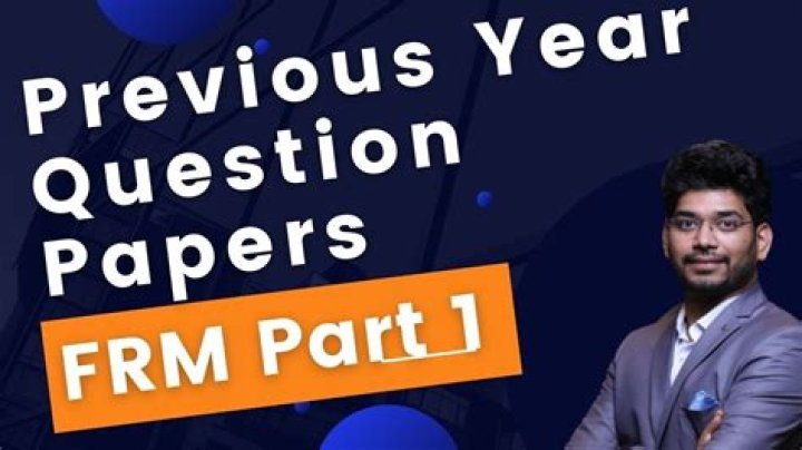 Free Part 1 Question Bank PDF Download for FRM Exam Prep