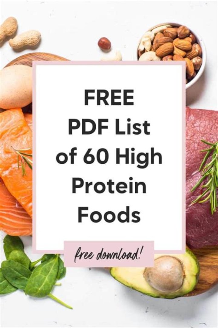Free Frozen Foods List PDF: Top 50 Frozen Options