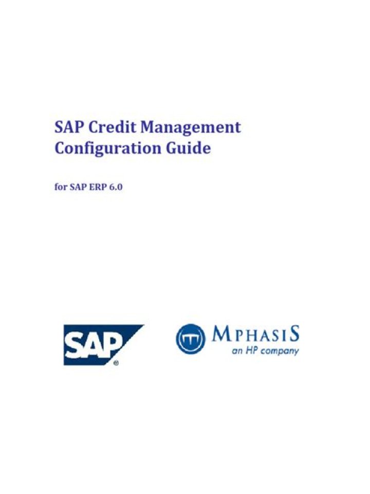 FSCM Credit Management Configuration Guide PDF: Step-by-Step Setup