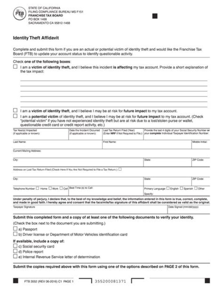 FTB 5822 ENS Quick Resolution Worksheet PDF – Instant Download