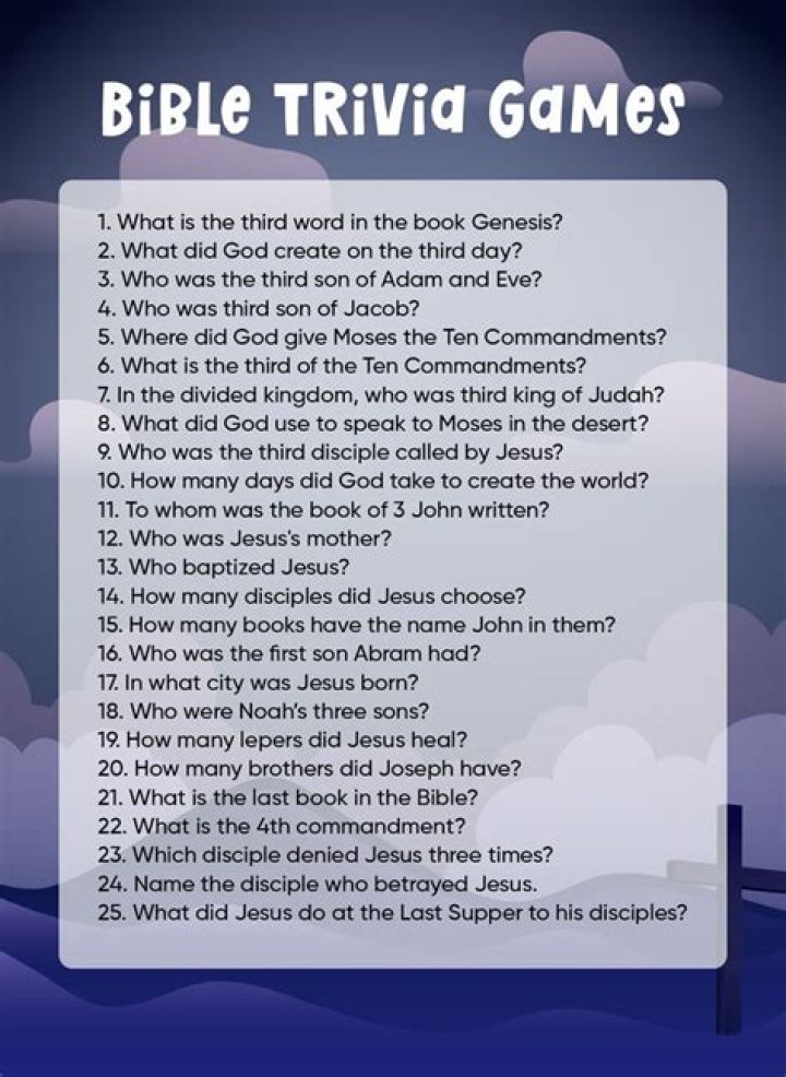 Fun Bible Quiz Questions and Answers PDF – Print & Download