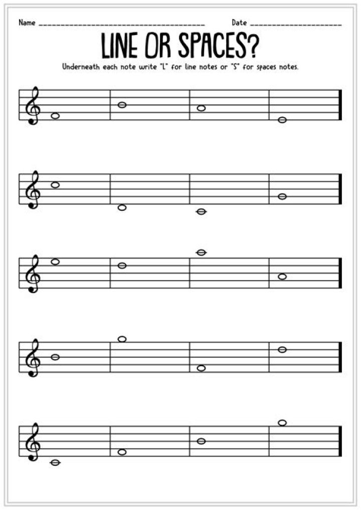 Fun Music Theory Worksheets PDF for Engaging Learning
