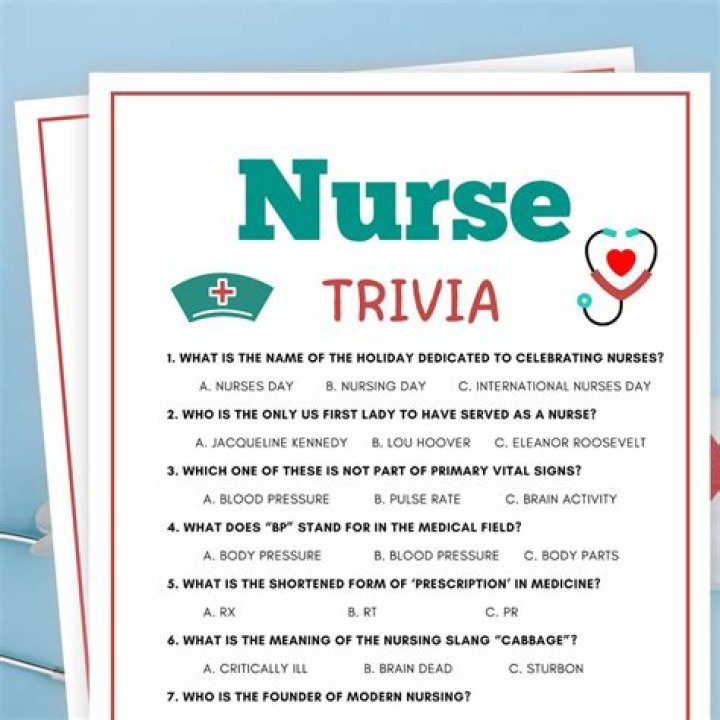 Fun Nursing Trivia Questions and Answers PDF for Nurses