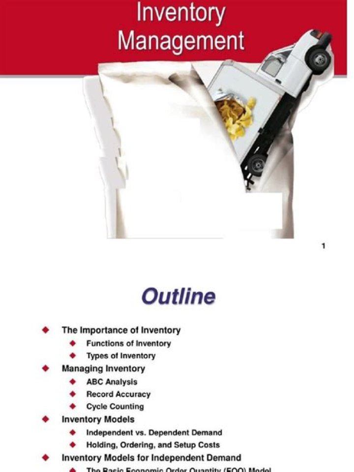 Fundamentals of Inventory Management: Essential PDF Guide