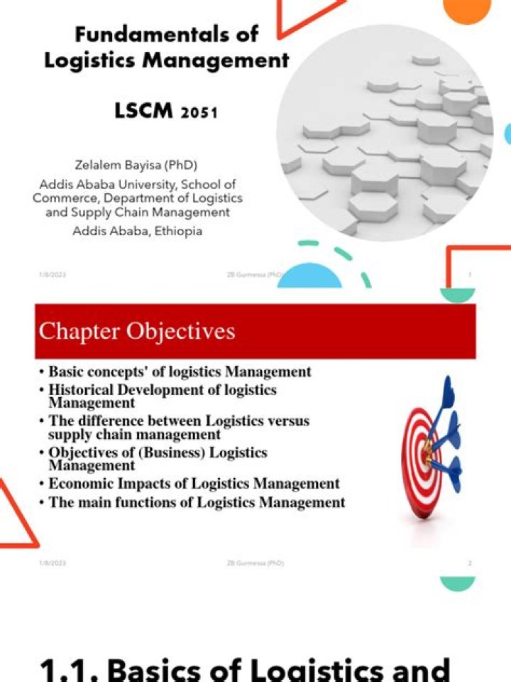 Fundamentals of Logistics Management: Essential PDF Guide