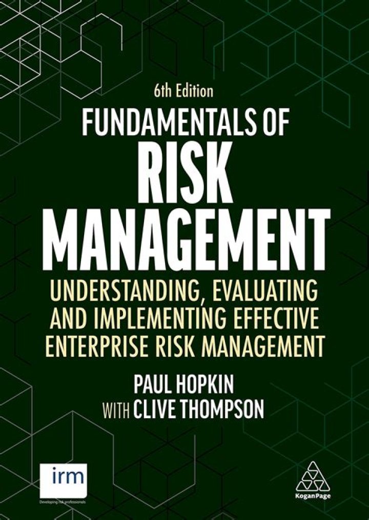 Fundamentals of Risk Management by Paul Hopkin: Essential PDF Guide