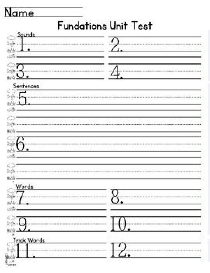 Fundations Level 3 Test Paper PDF – Practice & Prep