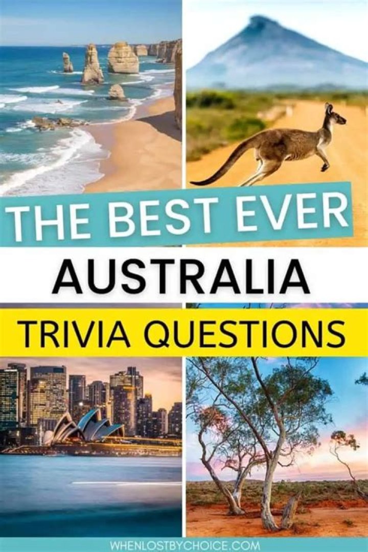 Funny Australian Trivia Questions & Answers PDF Free for Adults