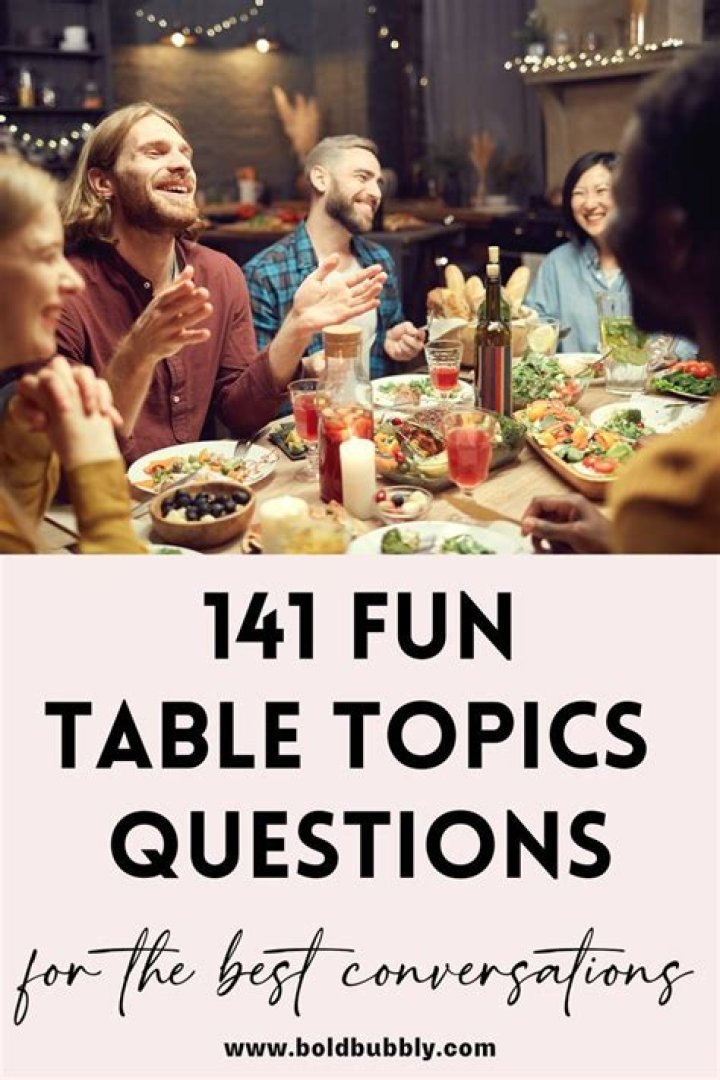 Funny Table Topic Questions List PDF – Instant Laughs for Any Party
