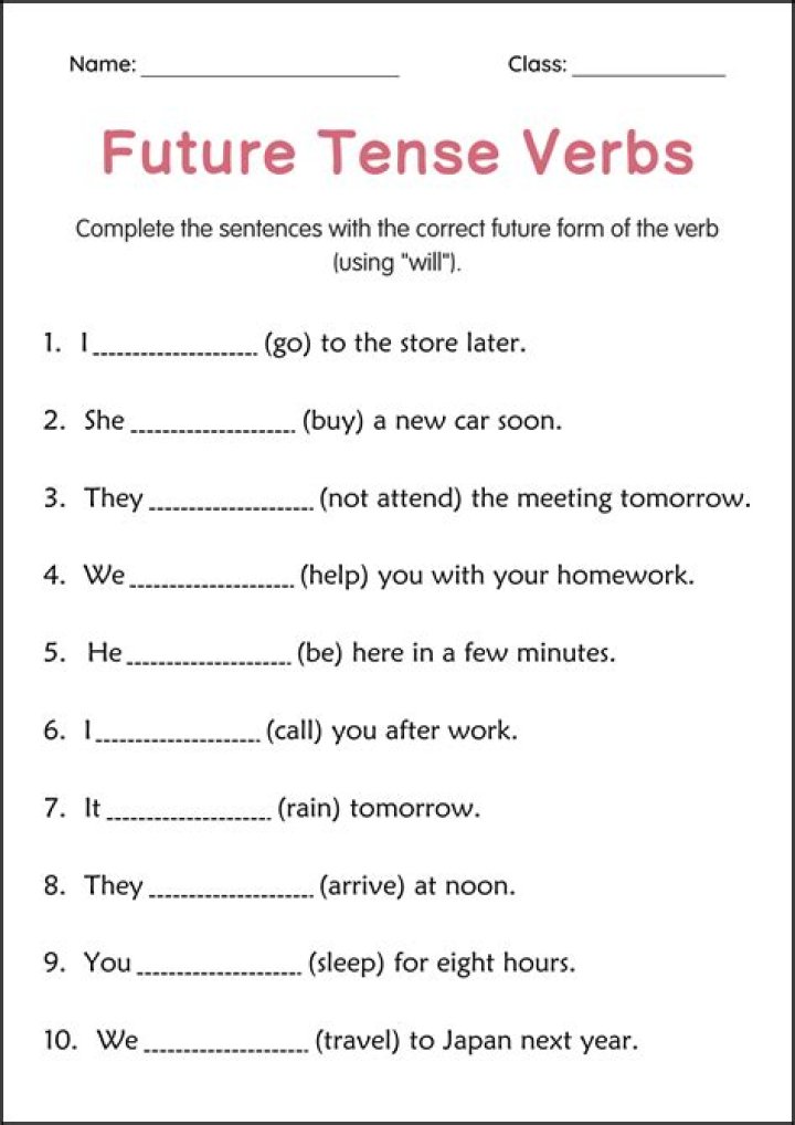 Future in the Past Exercises with Answers PDF – Learn & Practice