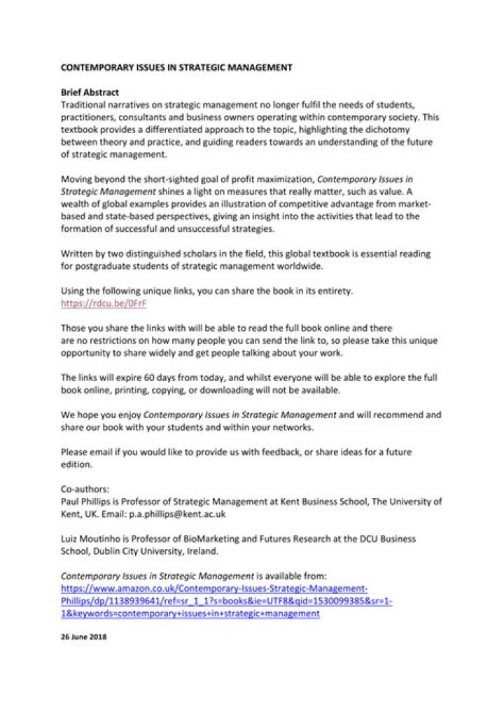 Future of Strategic Management PDF: What Leaders Need to Know