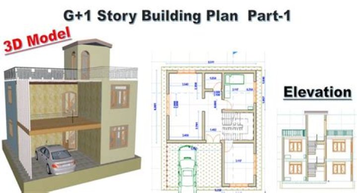 G 1 Residential Building Plan PDF for Easy Construction
