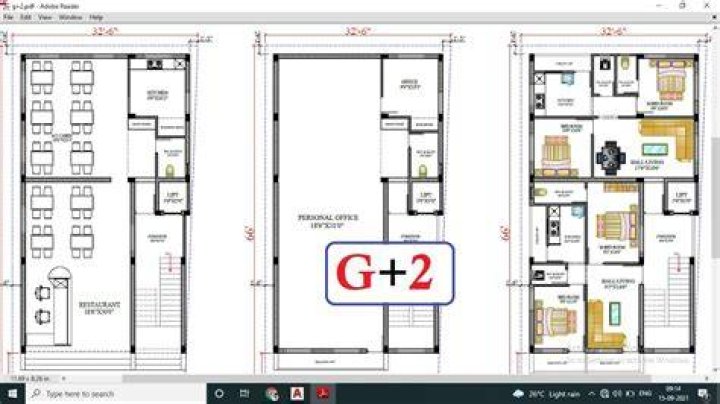 G 2 Residential Building Plan PDF – Download Full Construction Blueprint