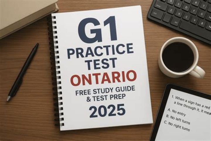 G1 Practice Test PDF Ontario – Pass Your Driver Exam Fast