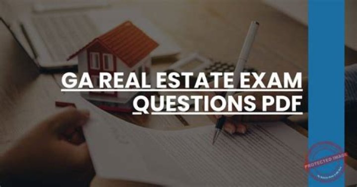 Ga Real Estate Exam Questions PDF – Practice Tests & Study Guide