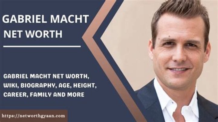 Gabriel Macht Net Worth (Updated 2023) Salary, Property