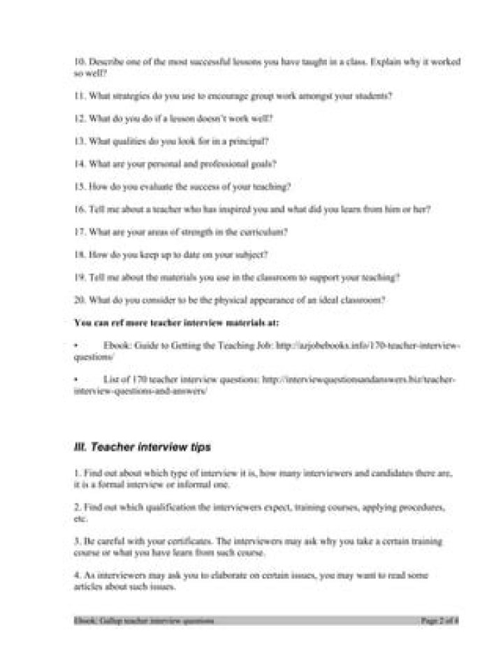 Gallup Teacher Insight Questions & Answers PDF: Boost Classroom Effectiveness