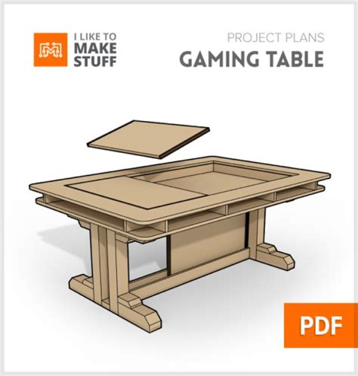 Gaming Table Plans PDF: Build Your Perfect Custom Gaming Setup