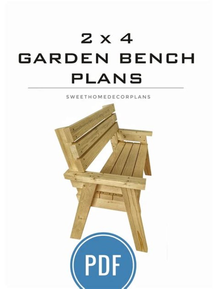 Free Garden Bench Plans PDF – Build Your Perfect Backyard Seat