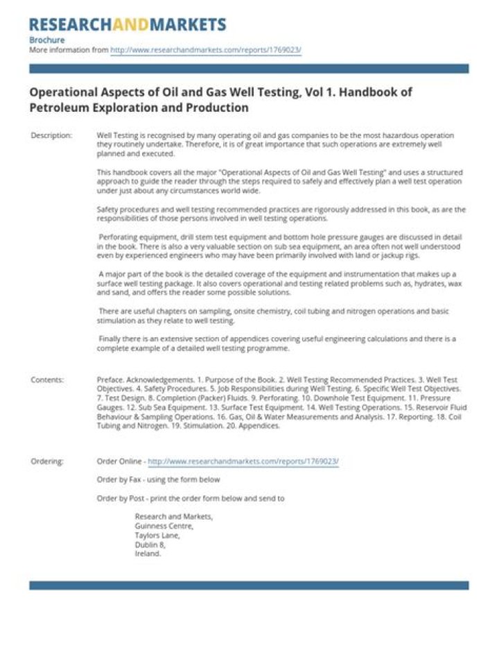 Gas Well Testing Handbook PDF: Essential Guide for Safe & Accurate Operations