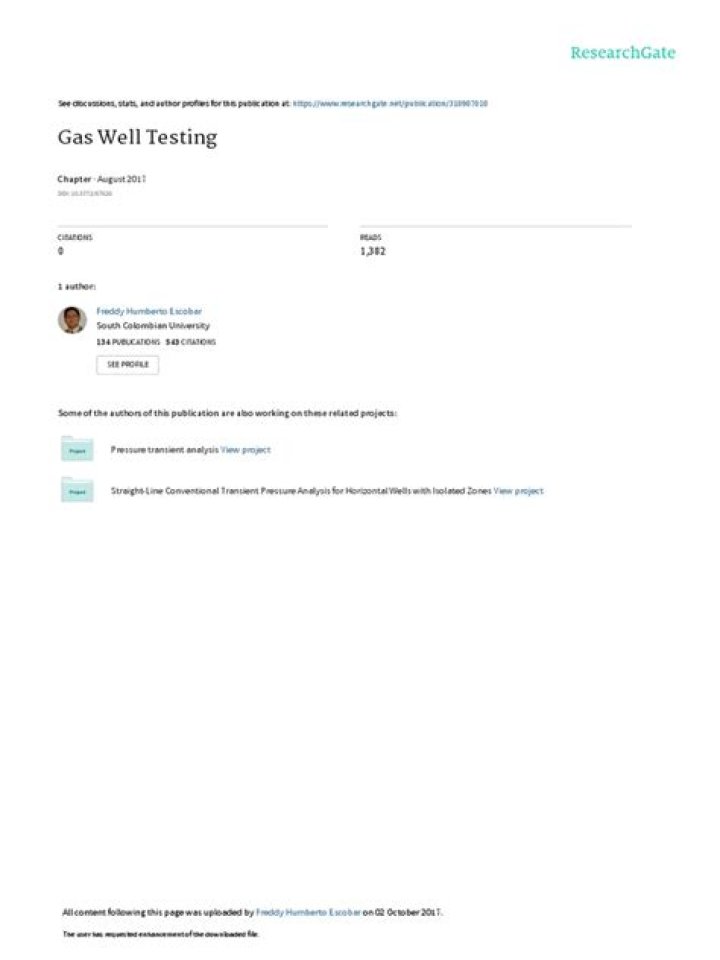 Gas Well Testing PDF: Comprehensive Guide for Industry Professionals