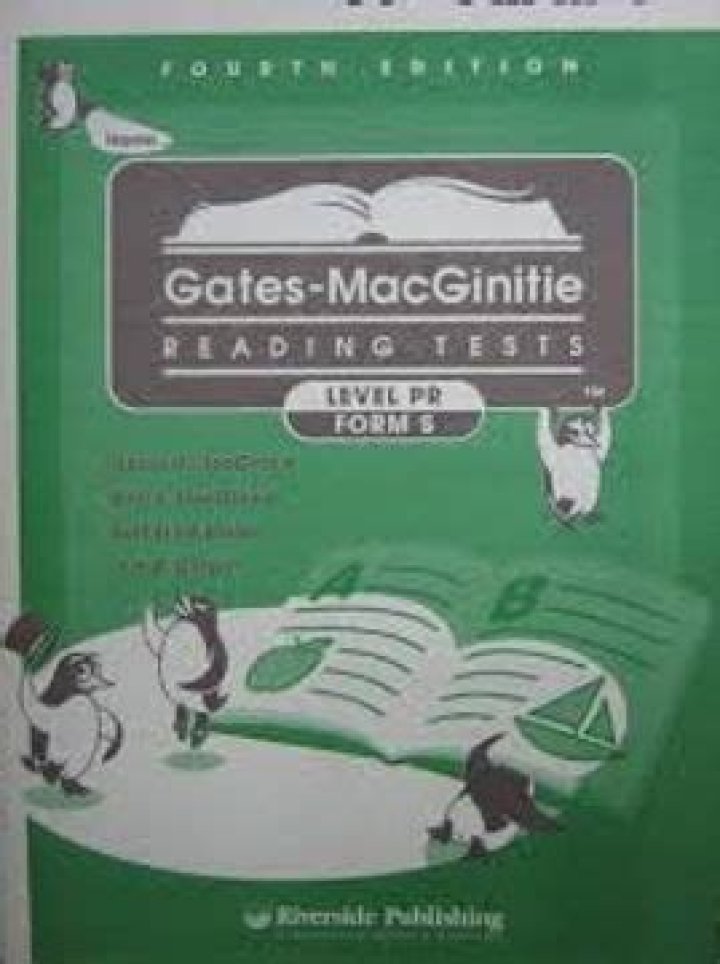 Gates-MacGinitie Reading Test PDF Free Download – Instant Access