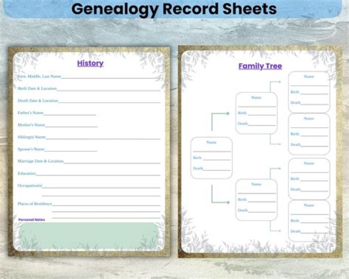 Genealogy Cheat Sheets PDF: Quick Reference for Family History Research