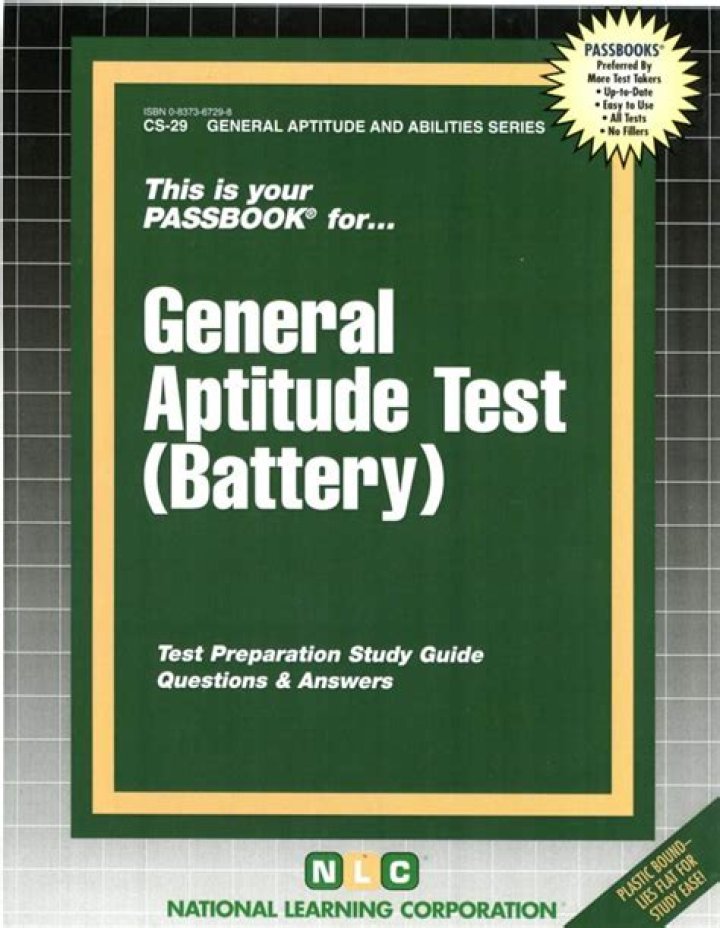 General Aptitude Test Battery GATB PDF – Complete Practice Guide