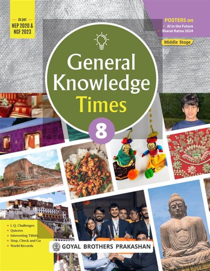 Class 8 General Knowledge Book with Answers PDF – Complete Study Guide